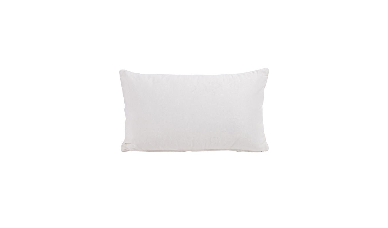 Beaded Sequin Velvet Cushion Covers - Set of 1 (20 x 12 inch, Ivory)