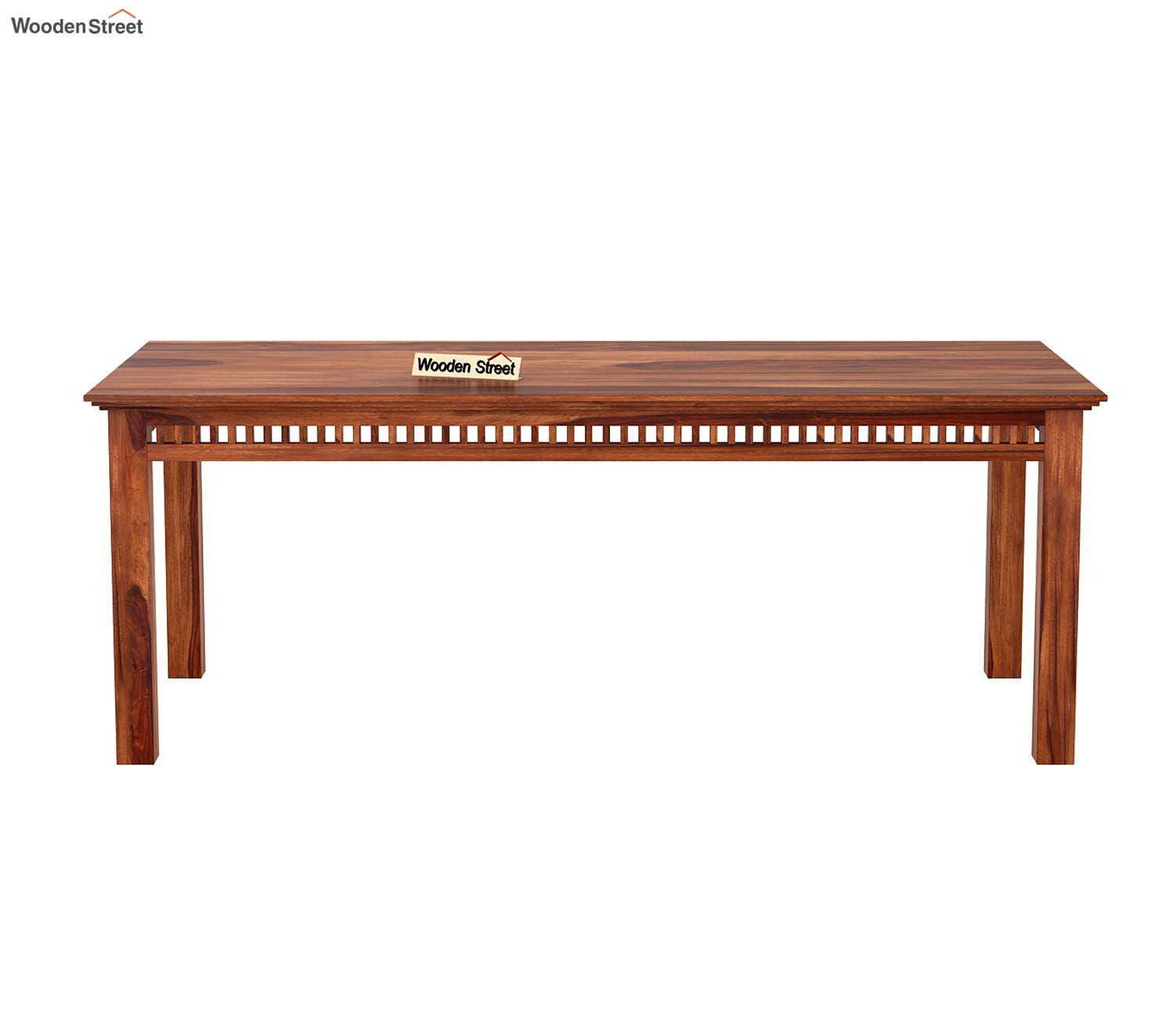 Adolph 8 Seater Dining Table (Honey Finish)
