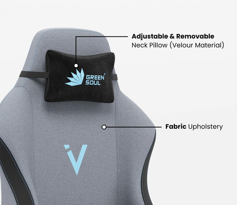 Vision Pro Multi-Functional Ergonomic with Footrest (Blue)