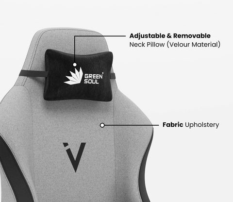 Vision Pro Multi-Functional Ergonomic with Footrest (Grey)