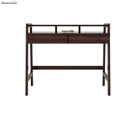 Aurelia Sheesham Wood Study Table (Walnut Finish)
