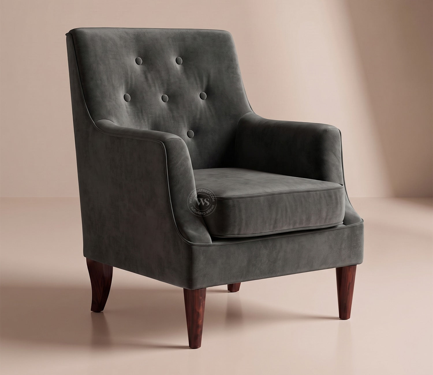 Adoree Lounge Chair (Graphite Grey)