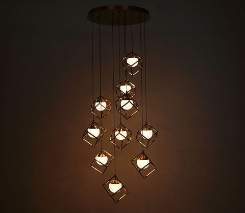 Elegant Crystal Drops Hanging Lights