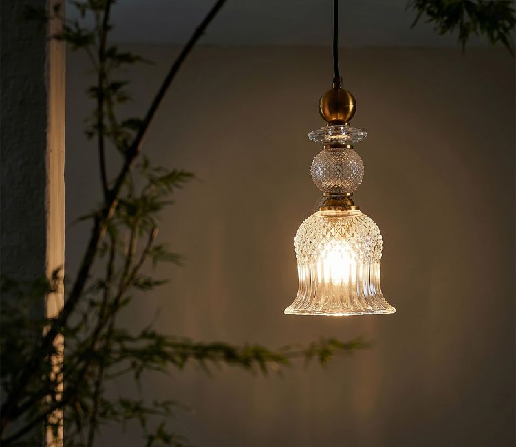Tulip Pendant Hanging Light (White)