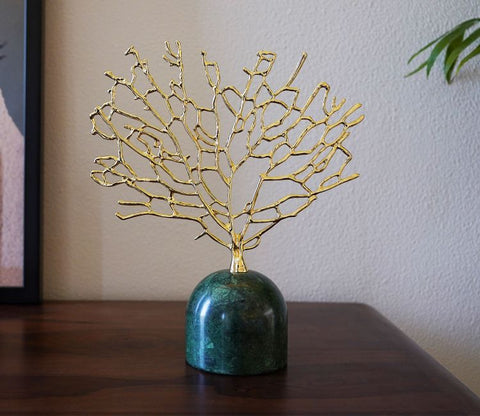 Serene Escapes Console Table Decor (S, Gold)