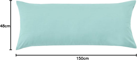LINENCART Luxury Cotton Blend Pillowcases (Set of 2) - Queen 51x76cm, Envelope Closure Soft and Breathable Pillowcases Set- Burgundy