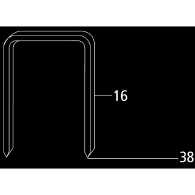 Trueliving_Wide Crown Staples (No.16WC)