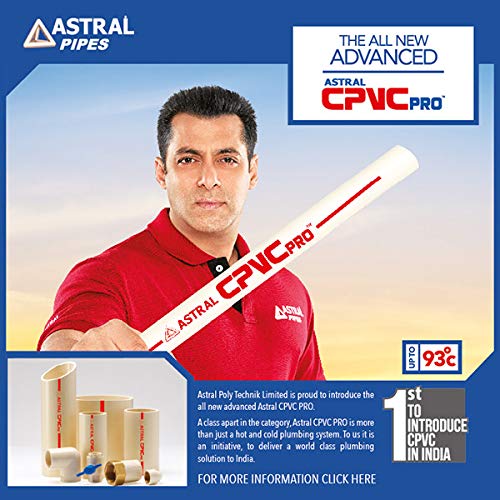 ASTRAL CPVC and Brass Elbow Fitting 90°