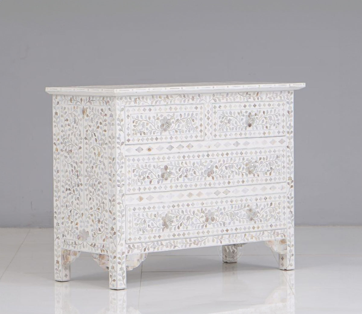 Rupert Mother Of Pearl Chest of Drawer