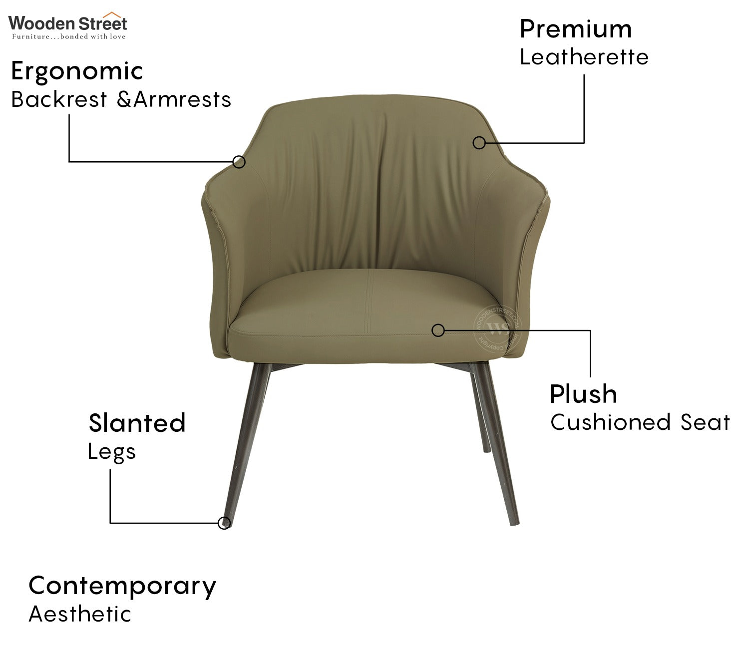 Shori Lounge Chair (Green)