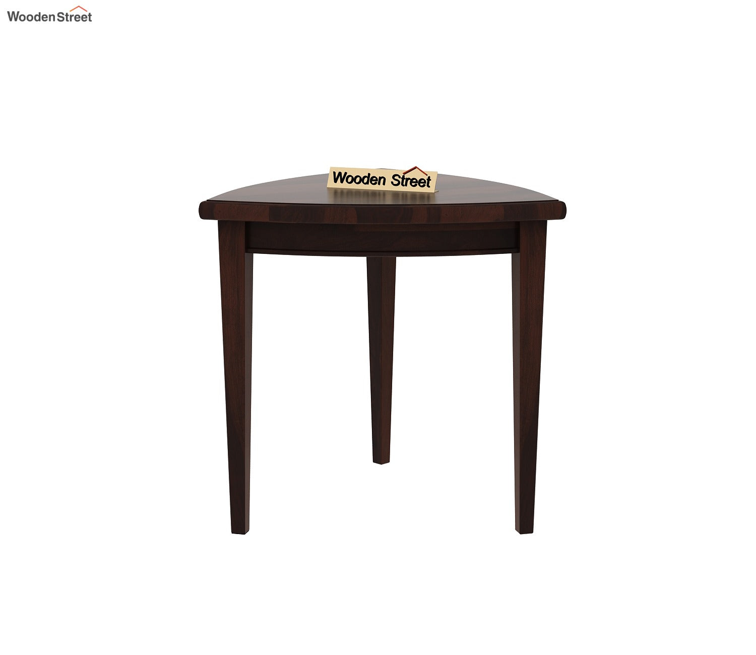 Mason Sheesham Wood Nest of Tables (Walnut Finish) - Set Of 3