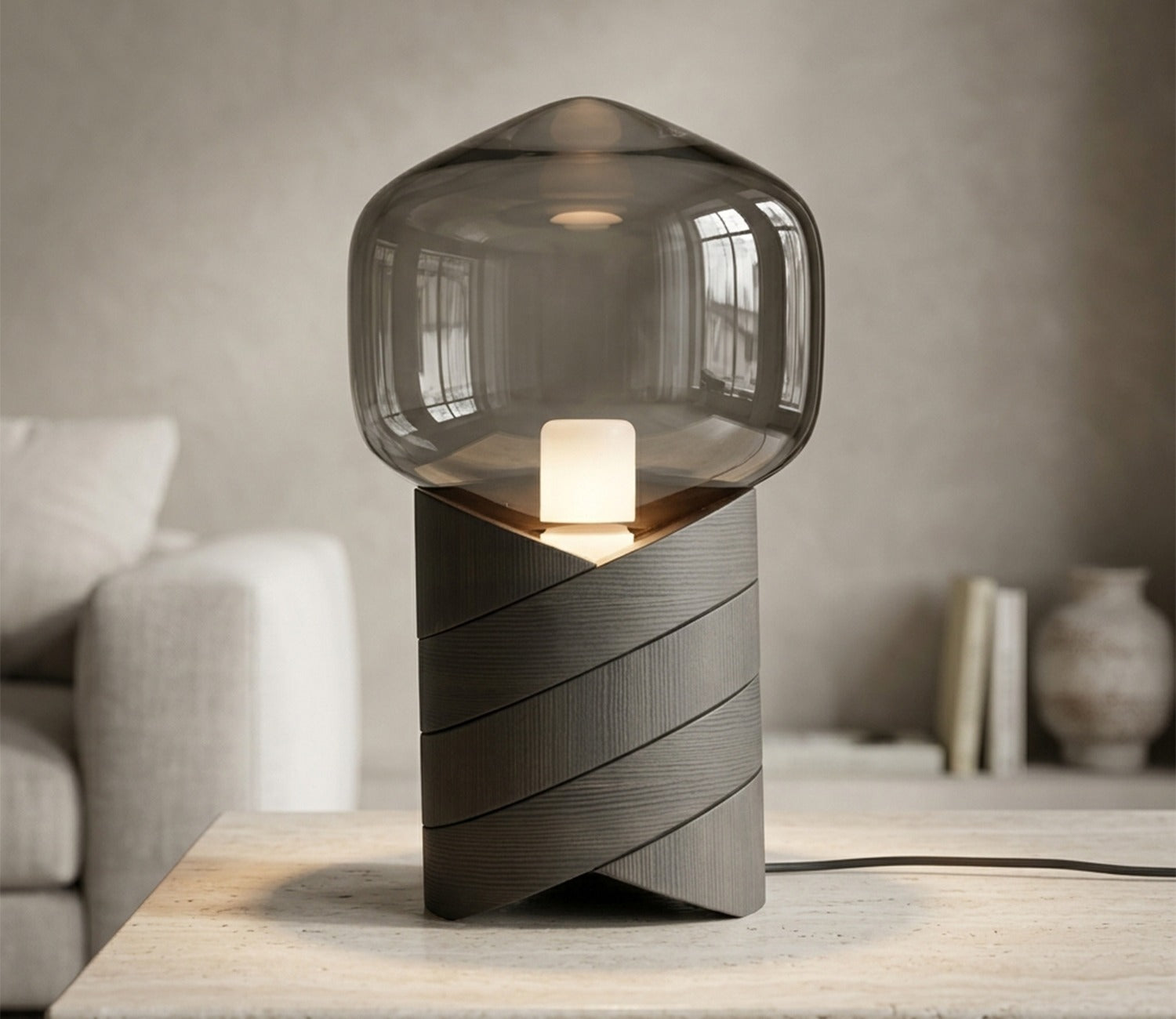 Alpine Copper Table Lamp