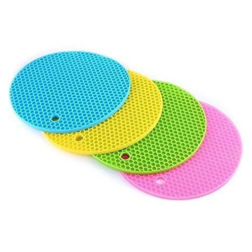 Silicone Heat Resistant Table Mat (Pack of 4)
