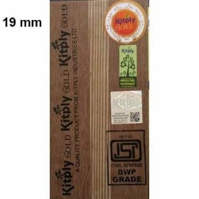 Trueliving_Kitply Gold Plus 8 ft x 4 ft BWP Grade Calibrated Plywood - 19 mm_Plywood_ 120/Sq. Ft.