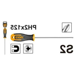 Truliving_Hand Tools & Hardware-Screwdriver & Screwdriver Set-Tools & Hardware-INGCO Phillips Screwdriver HS68PH2125 | 1pcs screwdriver with 1pcs plastic hanger