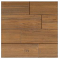 Trueliving_Kajaria Planket Walnut Matte 600 mm x 600 mm Ceramic Floor Tile_Price-56_Per Sq Ft.