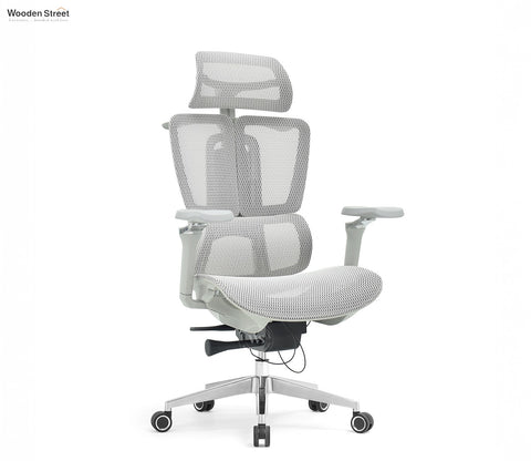 Bezus Ergonomic High Back Mesh Office Chair (Grey)