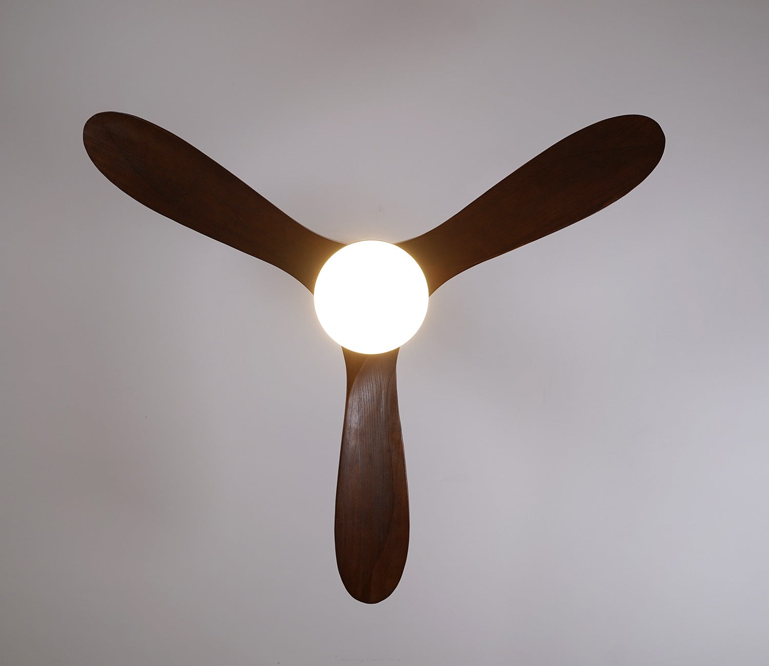 Three Feathers of Bliss Lighting Fan