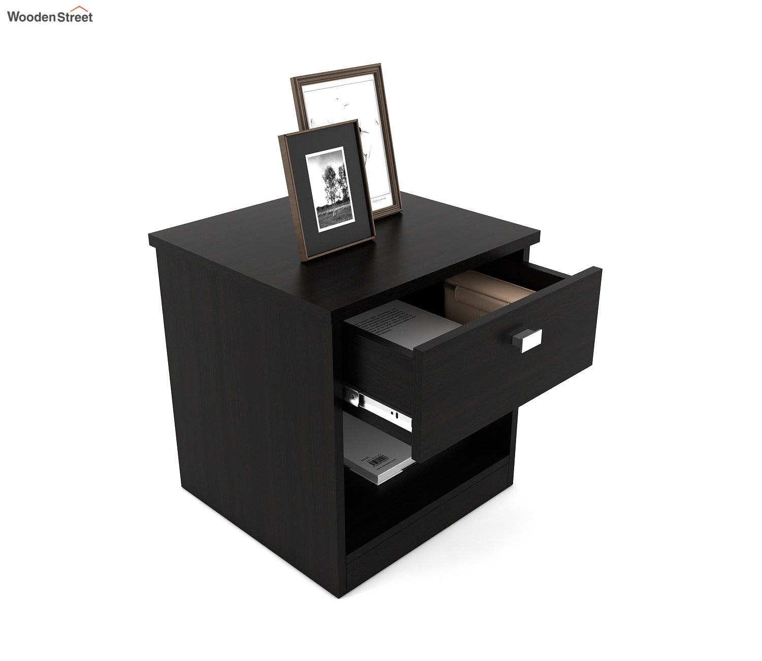 Kosmo Value Engineered Wood Bedside Table