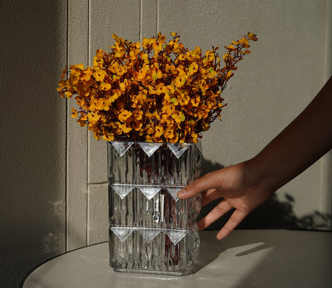 Opulent Glass Vase