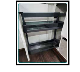 Truliving_SIDE MOUNTING PULLOUT GREY (FRAME WITH CLOSE QUADRO)_150/2