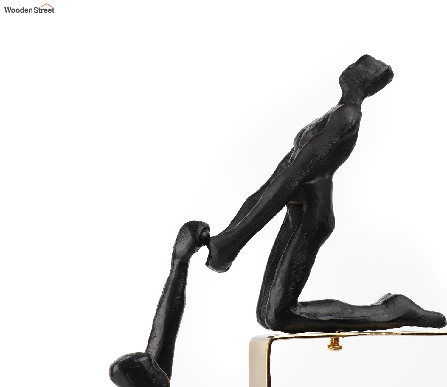 Magnetic Bliss Black Human Figurine (L, Black)