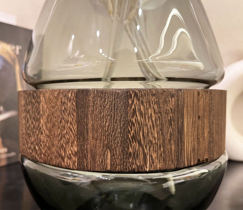 Botanic Wonders Glass Vase (Black, S)