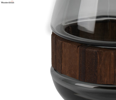 Botanic Wonders Glass Vase (Black, L)