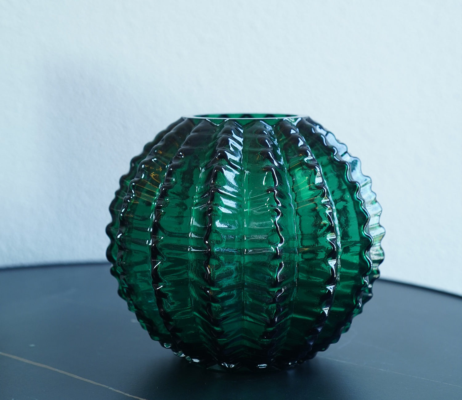 Verdant Glass Vase (Green, S)