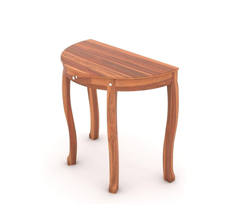 Classic Wooden Partition Leave Design Console Table