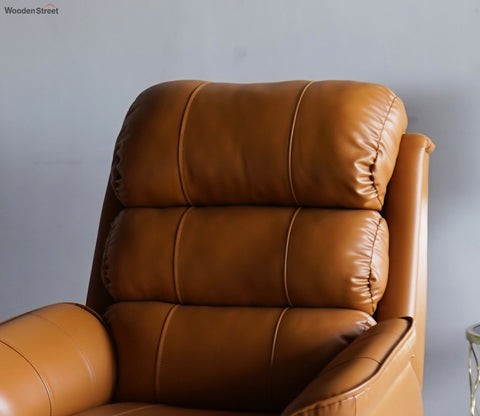 Valencia Motorized Recliner Sofa (Clay Brown)