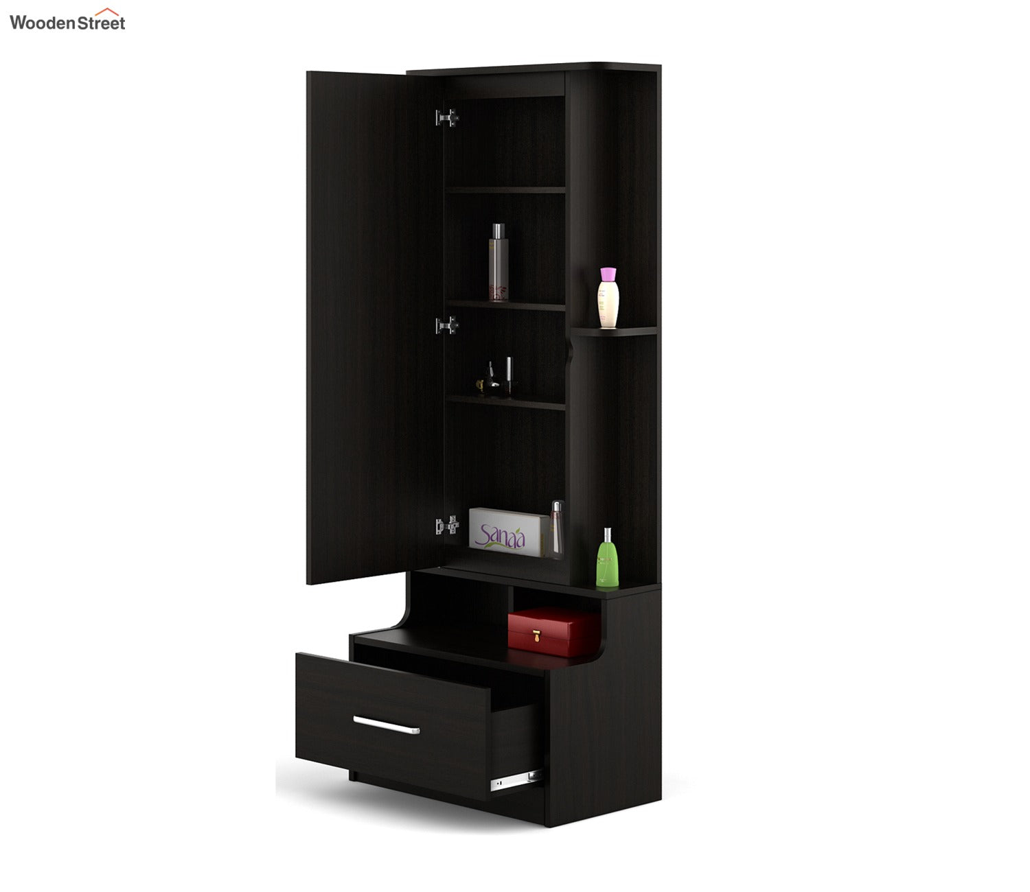 Kosmo Liwa Dressing Table in Flowery Wenge Finish