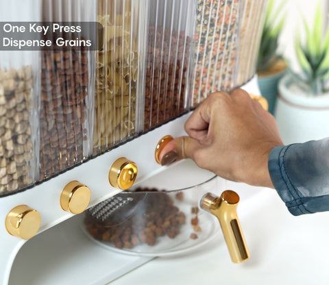 Everest 6-Compartment All-In-One Grain Dispenser