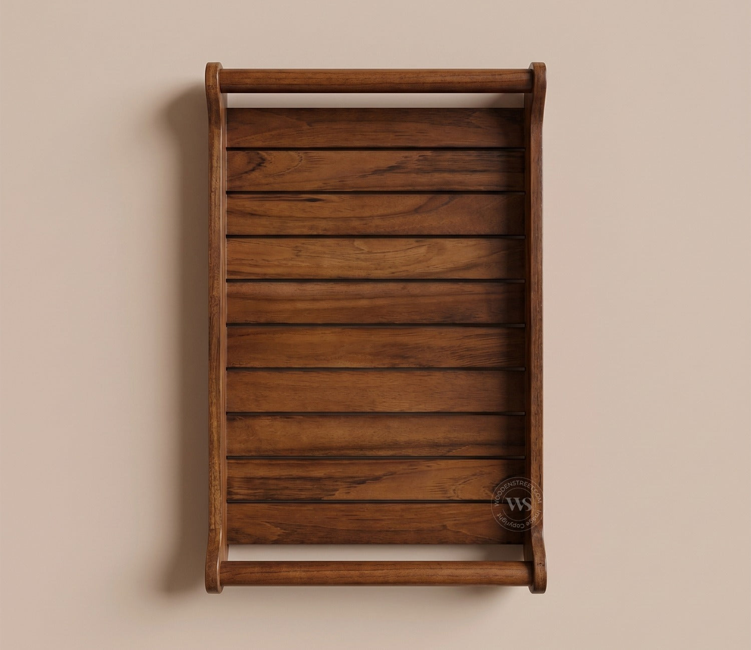 Cruiser Mango Wood Handcrafted Rectangular Serving Tray (Medium)