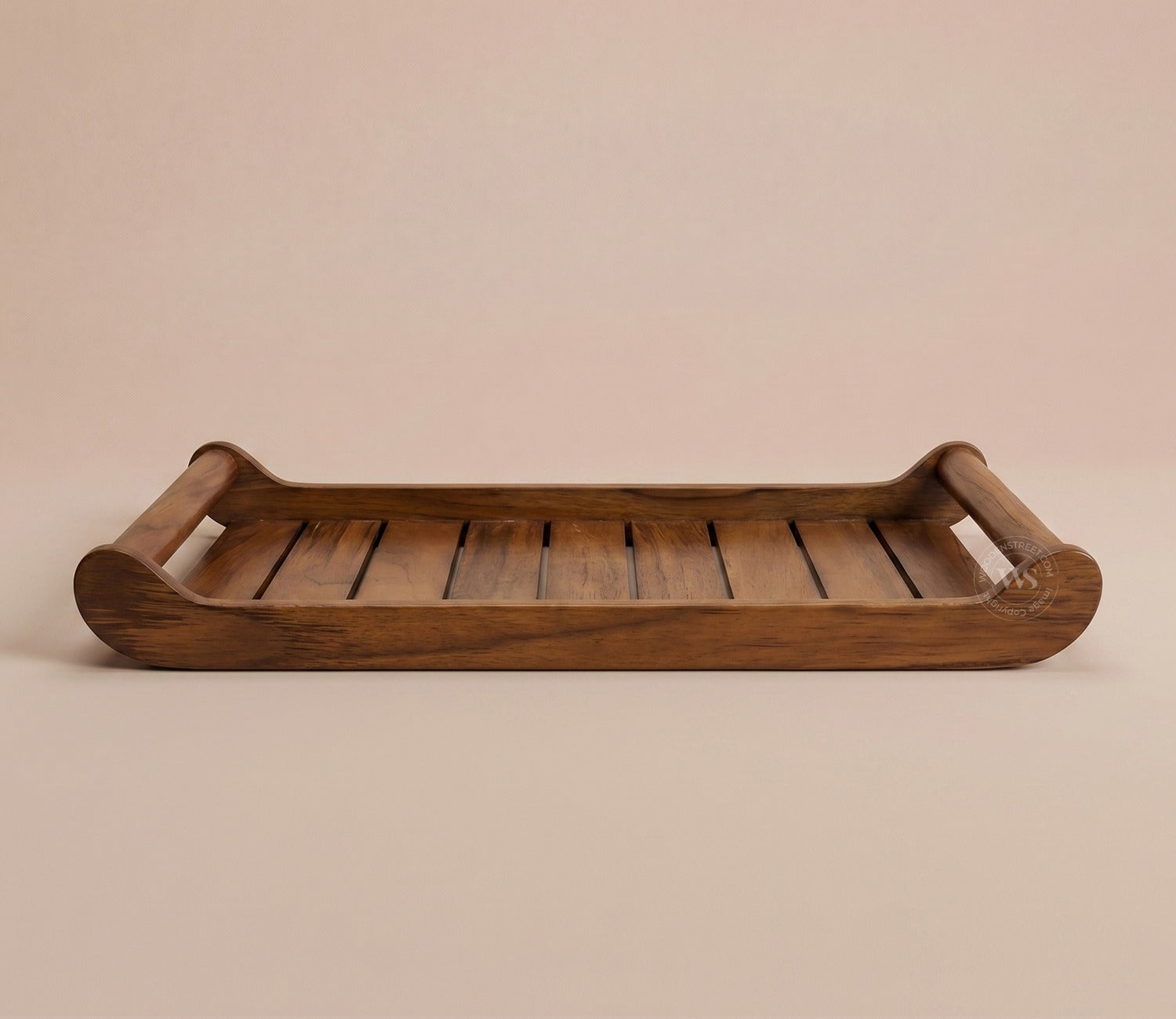 Cruiser Mango Wood Handcrafted Rectangular Serving Tray (Set of 2)