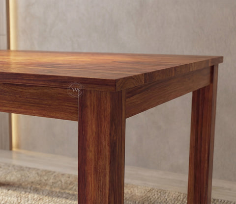 Janet 6 Seater Dining Table (Honey Finish)