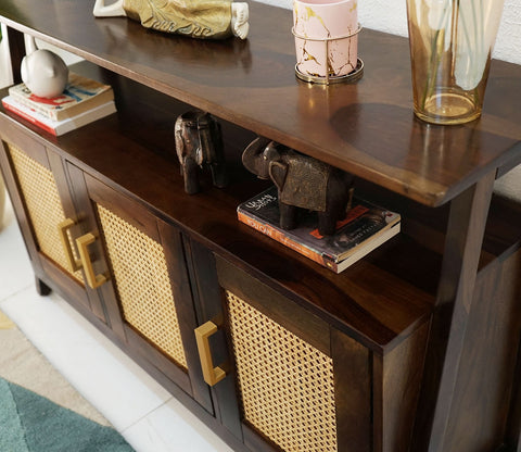 Erin Console Table (Walnut Finish)