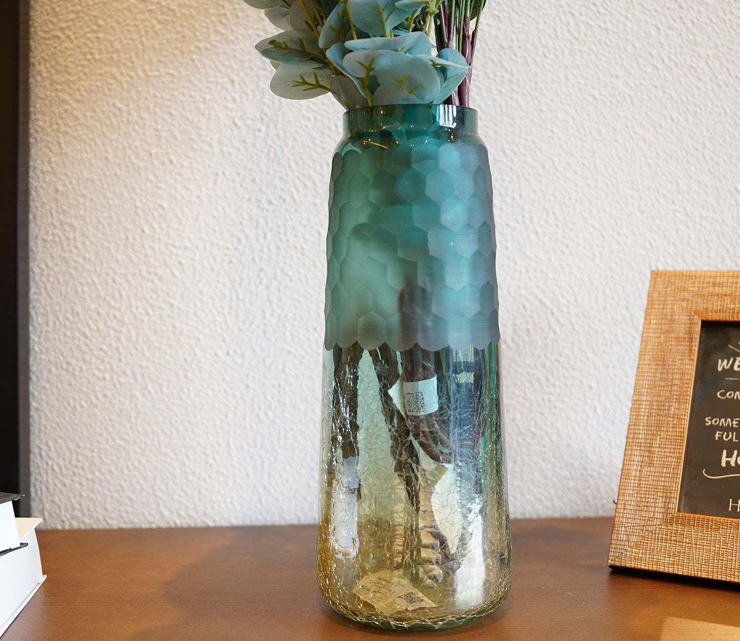 Larkspur Translucent Glass Vase