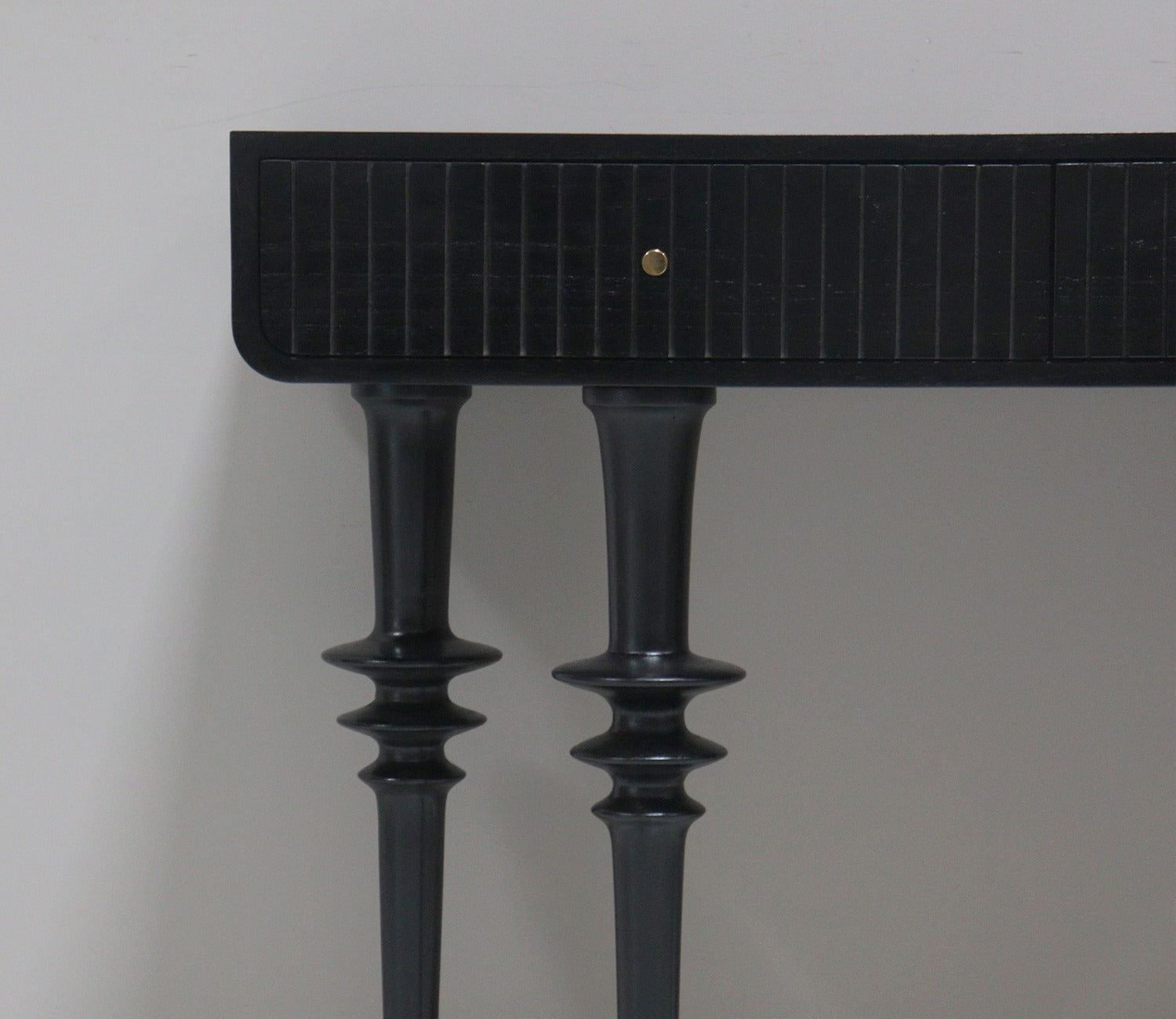 Ekam Console Table (Black Finish)