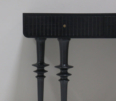 Ekam Console Table (Black Finish)