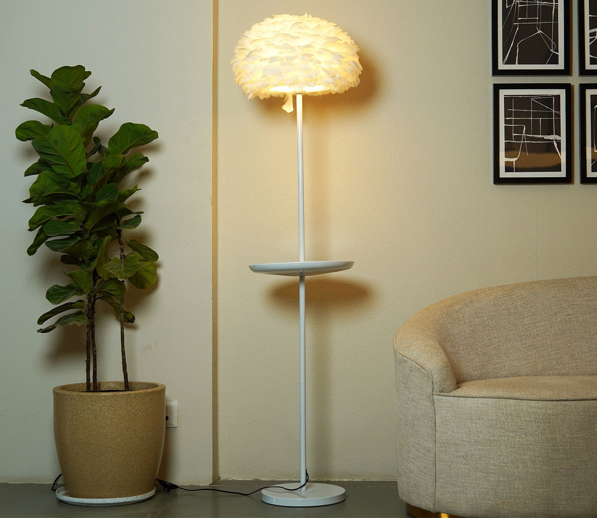 Alisio Shelf Floor Lamp