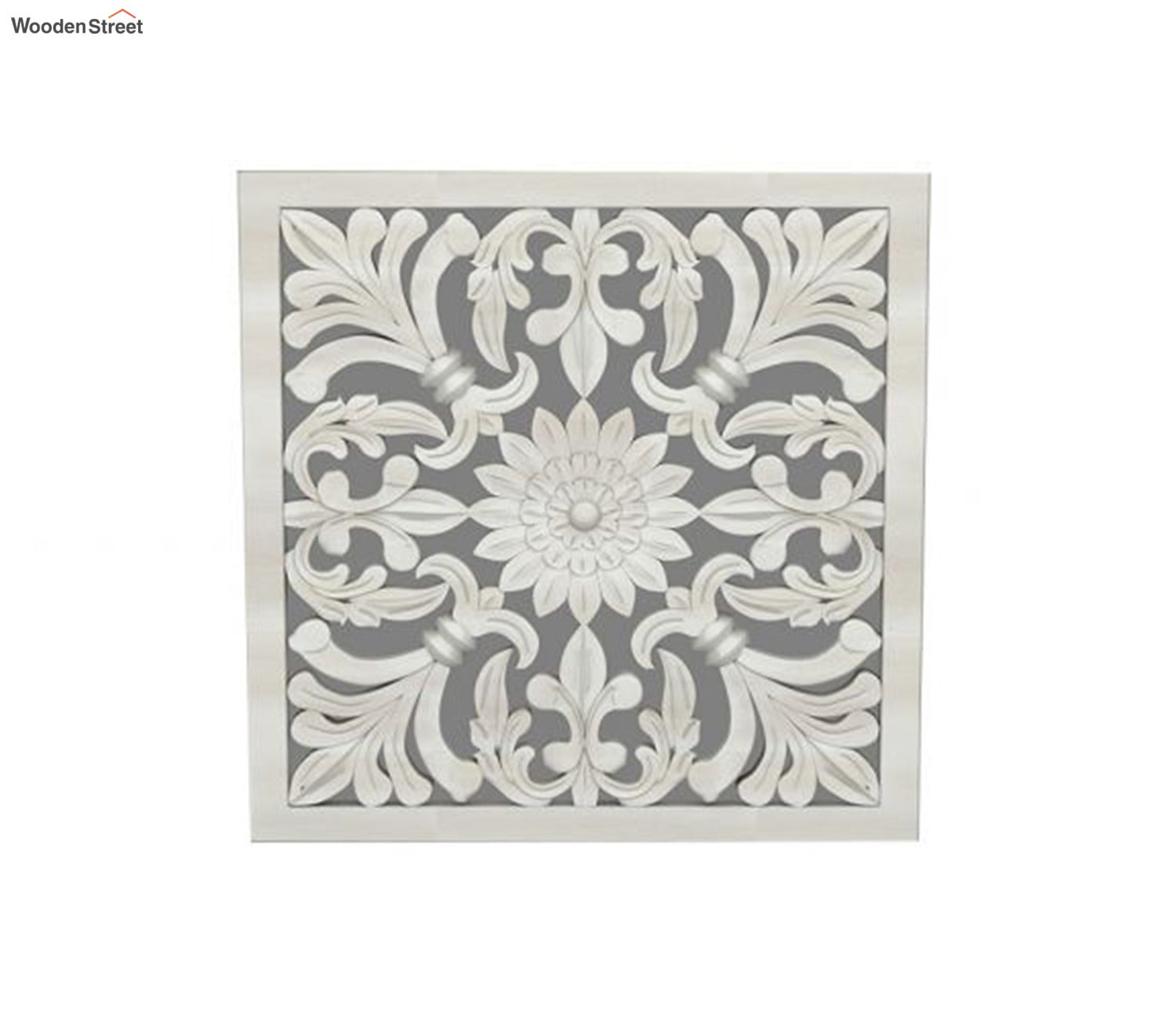 Marie Wall Panel without Glass (White Finish, 24 x 24)