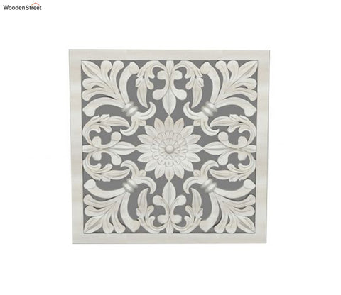 Marie Wall Panel without Glass (White Finish, 24 x 24)