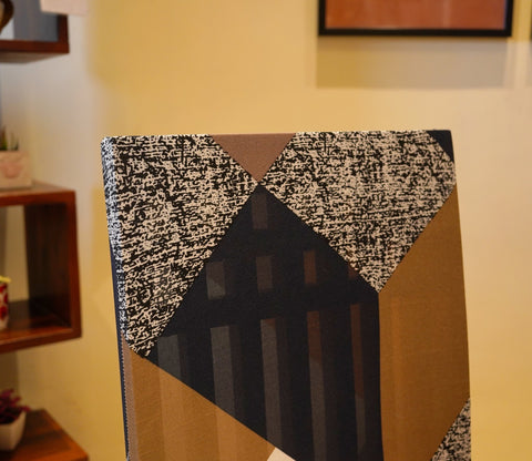 Cedric Modern Abstract Printed Polyester Spandex 1 Piece Chair Cover