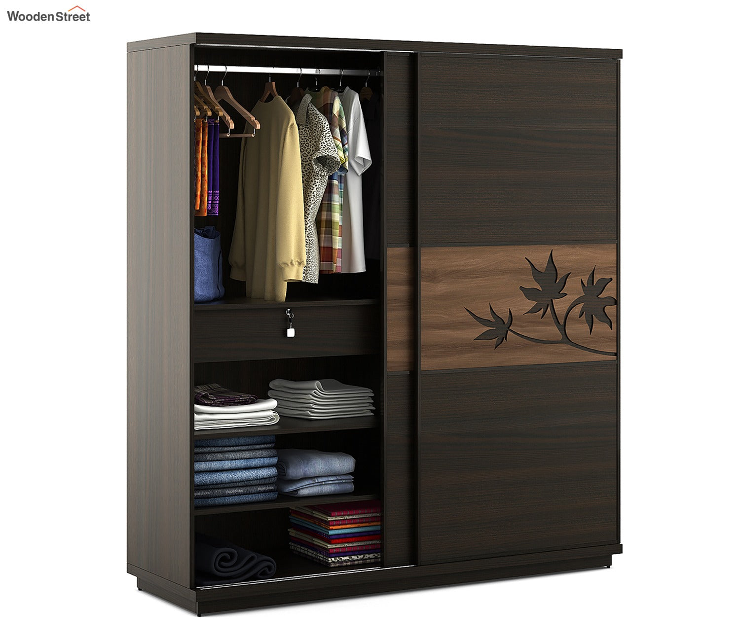 Maple 2 Door Sliding Wardrobe