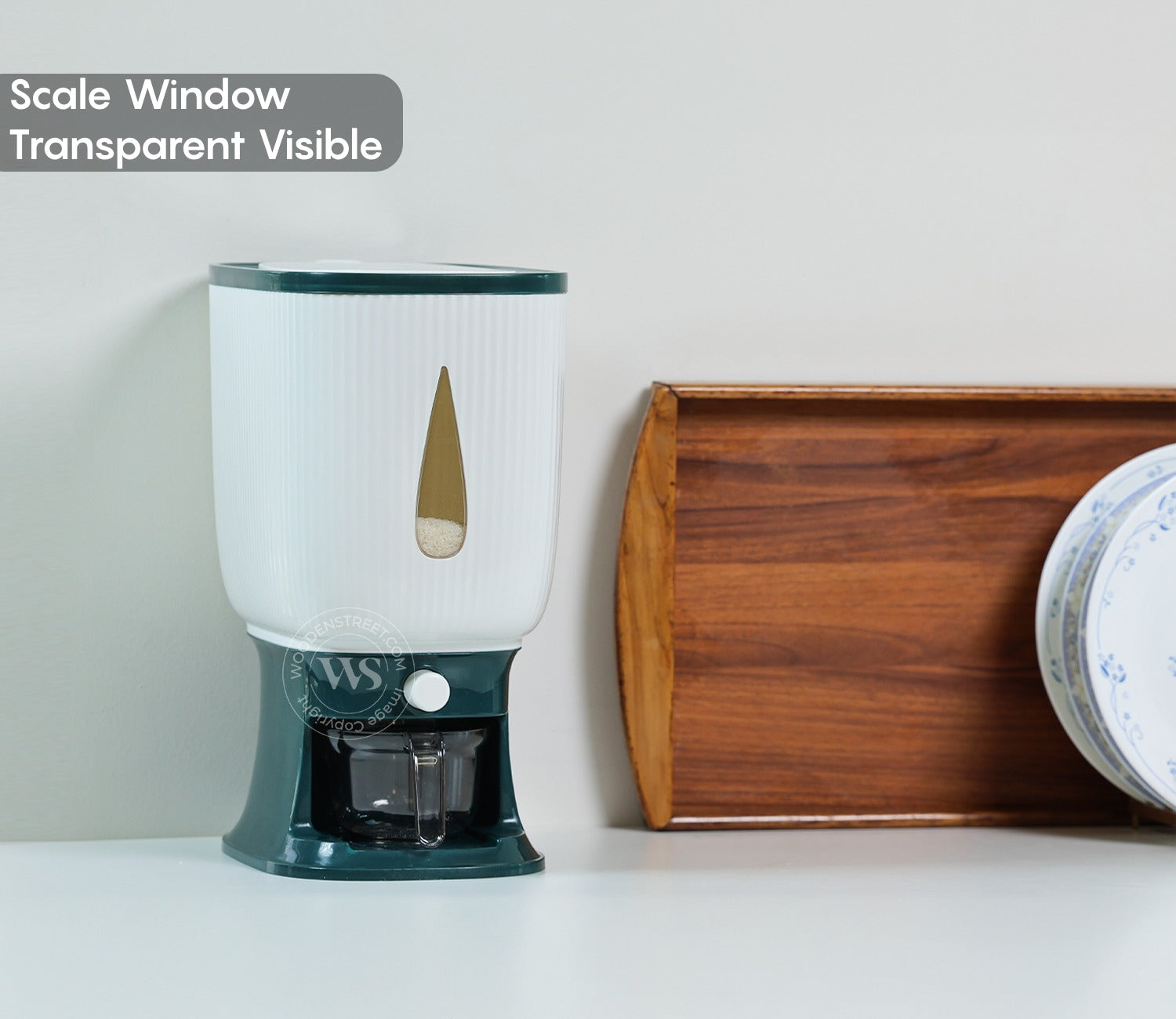 Barny Dual Tone Single Compartment Grain Dispenser