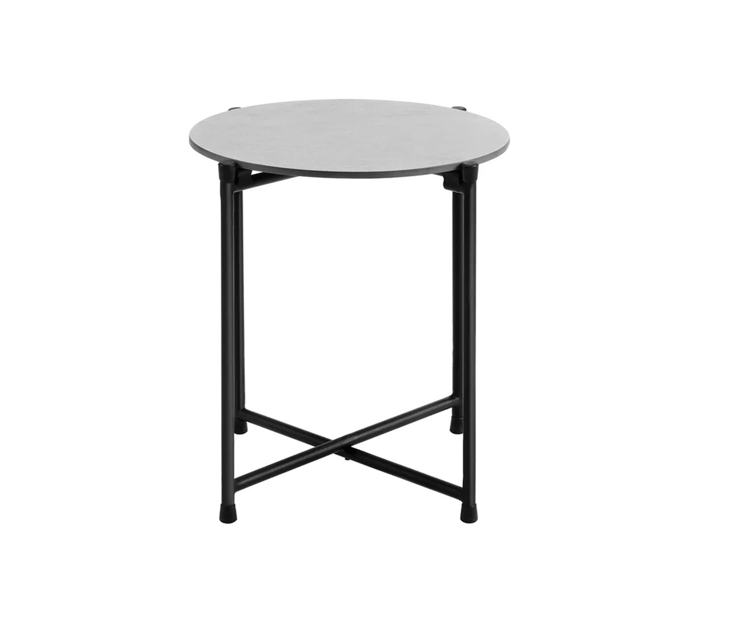 Black Rope 2 Seater Chair With Table And Off White Cushions Balcony Set