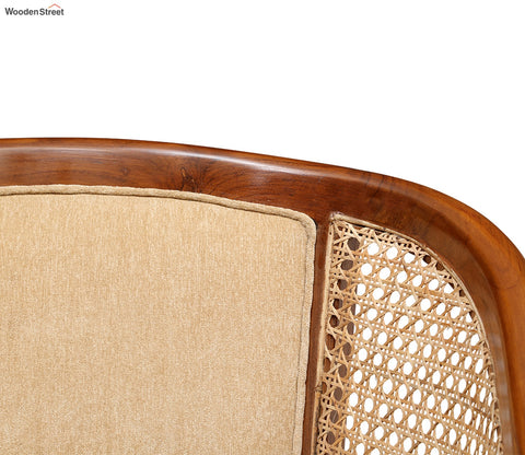 Dura Barrel Single Chair With Cane Work