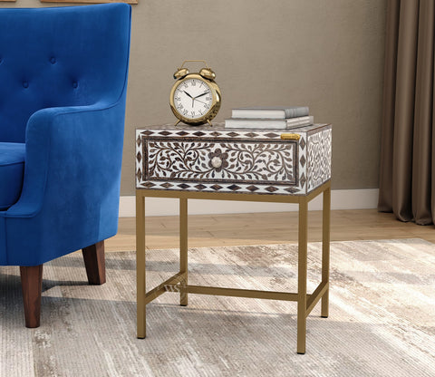 Valeno Inlay Side Table
