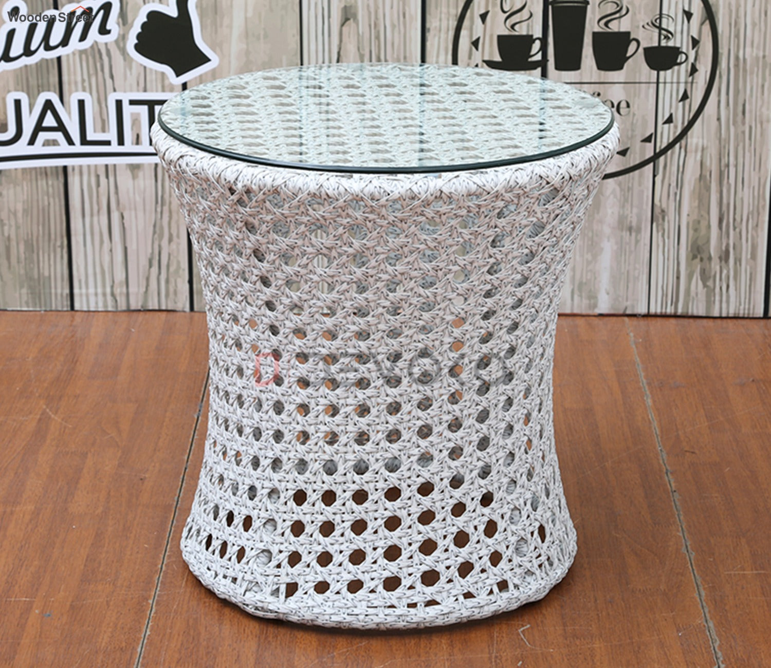 White 2 Seater Balcony Furniture Set